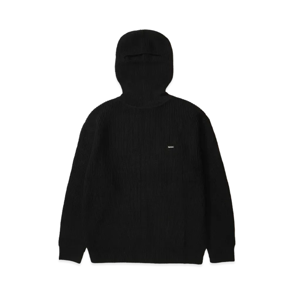 Supreme Small Box Balaclava / Turtleneck Sweater "Black"