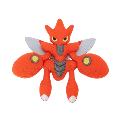 The Pokemon Company -Pokemon- Plush Badge BUG OUT! Scizor
