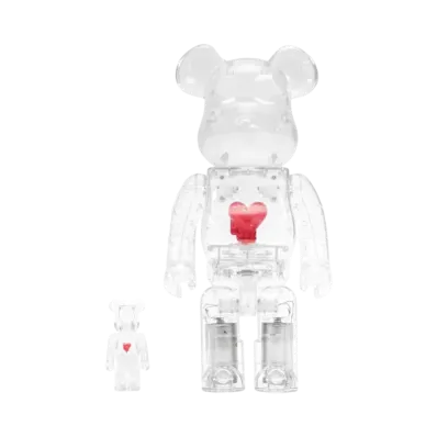 Bearbrick Emotionally Unavailable Heart 100% & 400%