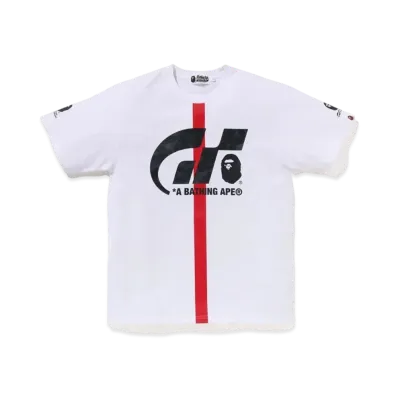 A BATHING APE x GRAN TURISMO Tee "White"