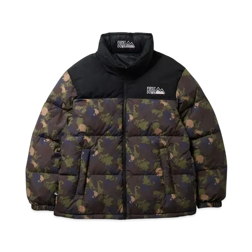 FIRST DOWN Bubble Down Jkt Microft "Camo"