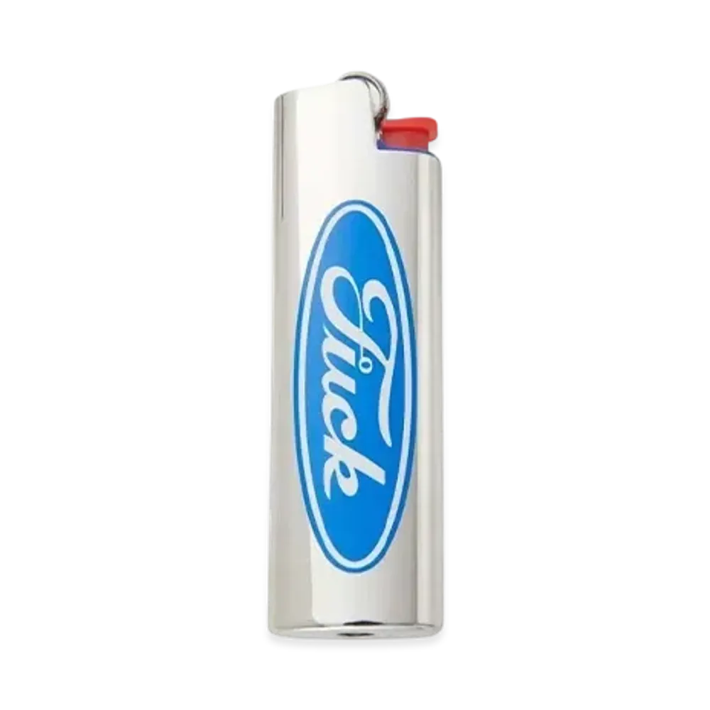 HYSTERIC GLAMOUR F**K Lighter Case "Silver"