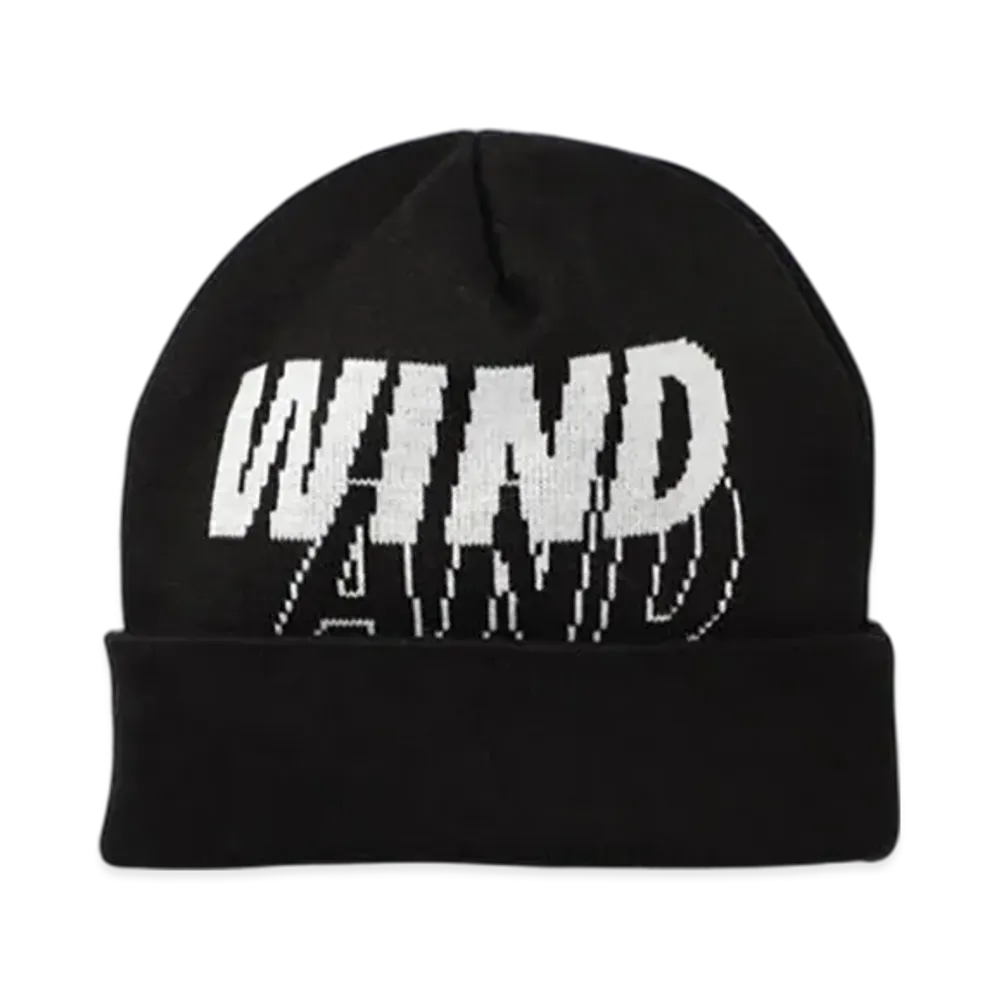 WIND AND SEA Sea Knit Cap "Black"