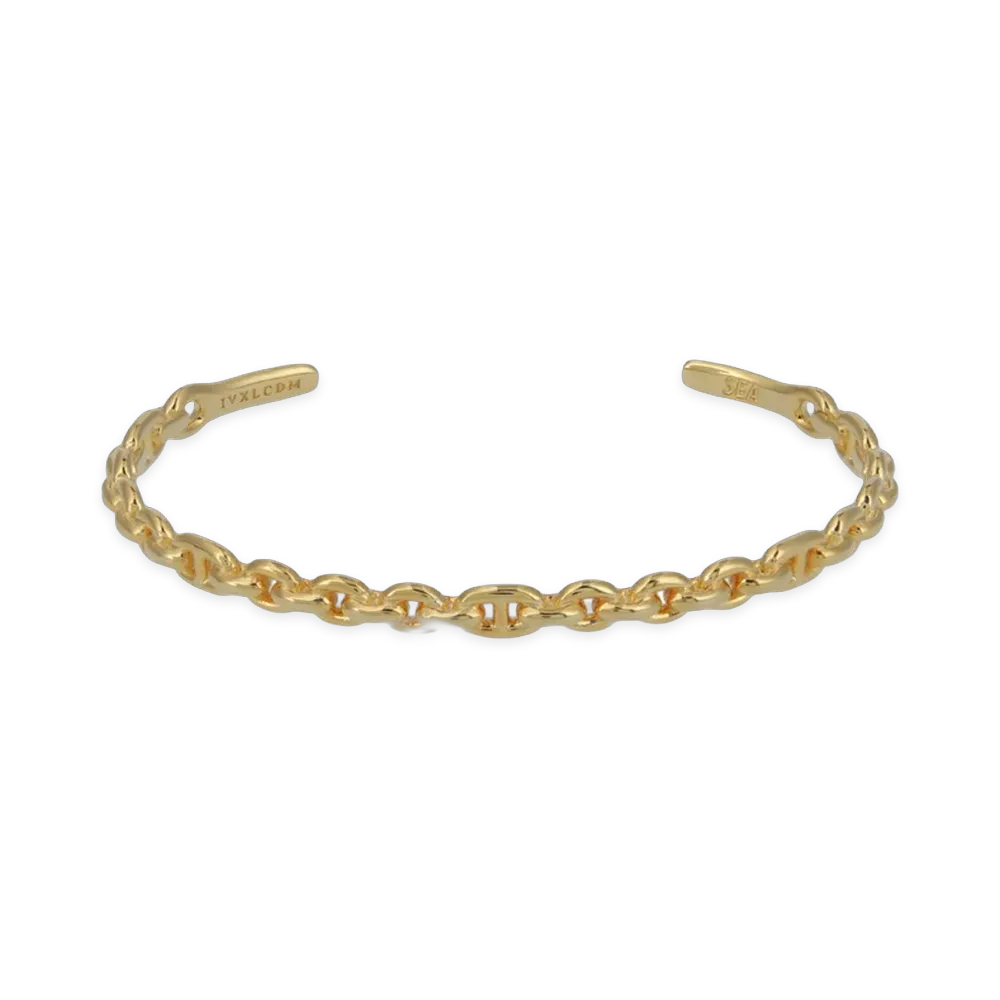 WIND AND SEA x IVXLCDM Mariner Slim Bangle "Gold"
