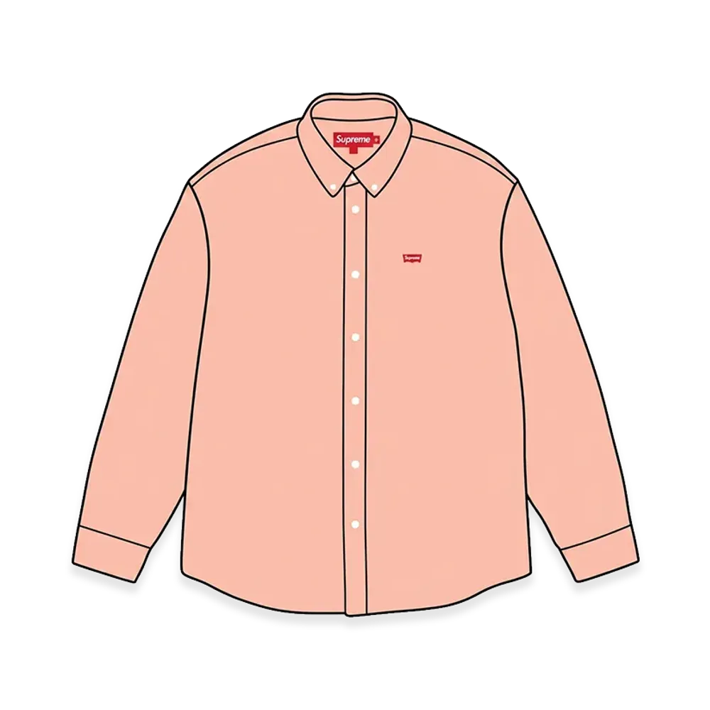 Supreme Small Box Denim Shirt "Pale Pink"