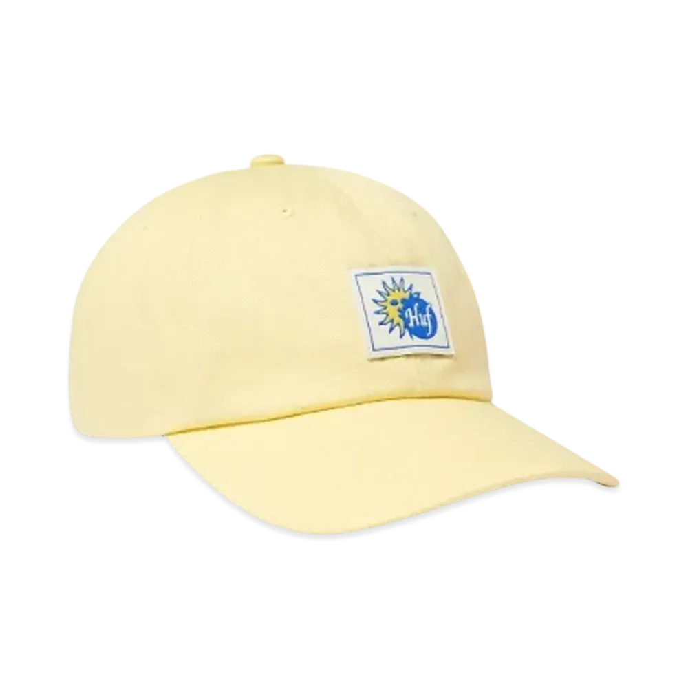 HUF Total Eclipse 6 Panel CV Hat "Pale Yellow"