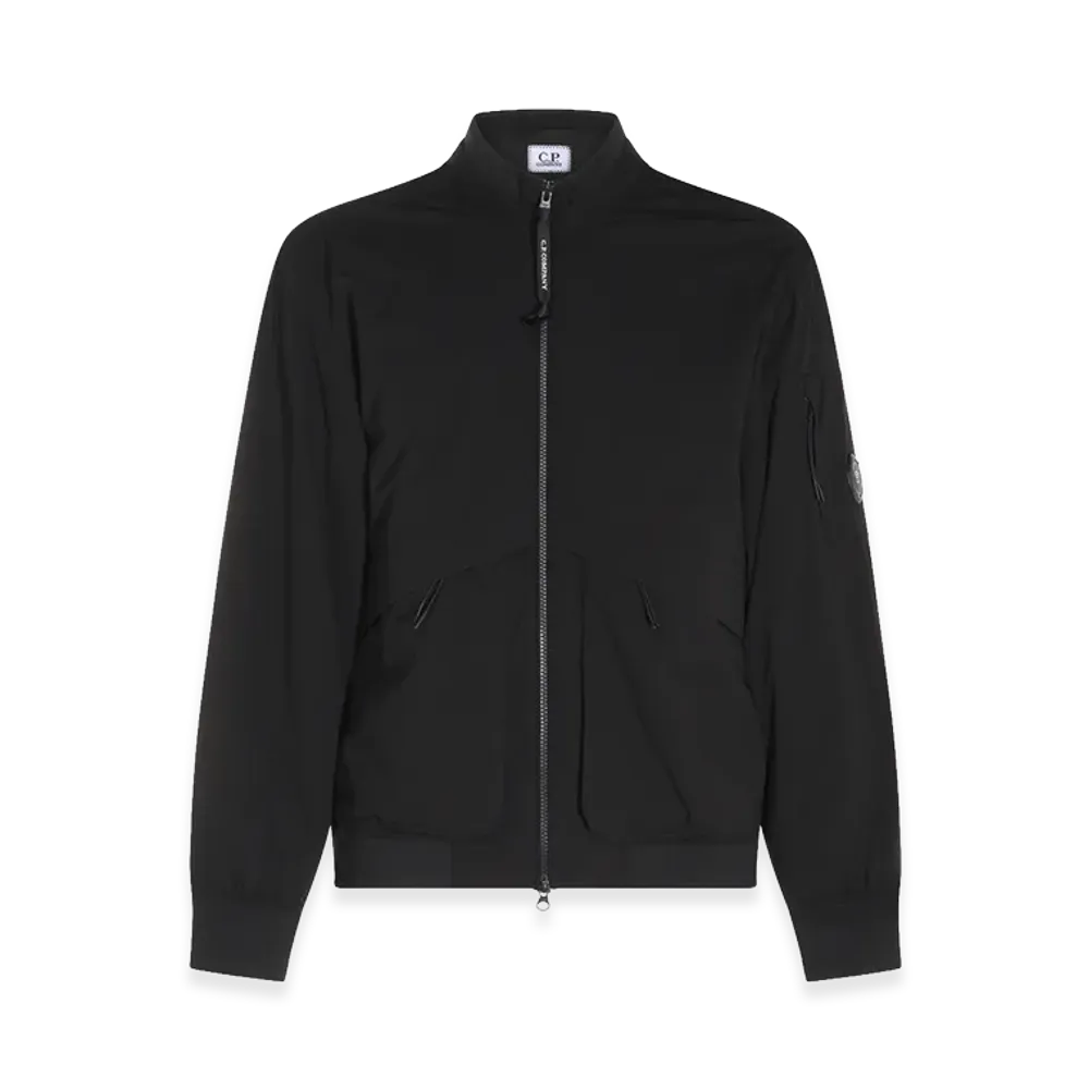 C.P. Company Pro-Tek Primaloft Bomber Jacket "Black/Silver"