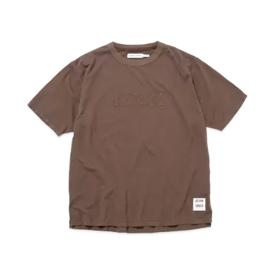 UNDERCOVER OZISM x Nonnative Monk SS Tee Cotton Paper Jersey Overdyed "Brown"