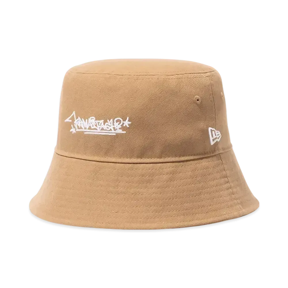 NEW ERA x KAMAITACHI Bucket 01 Sailor Brim Graffiti Logo "Khaki"