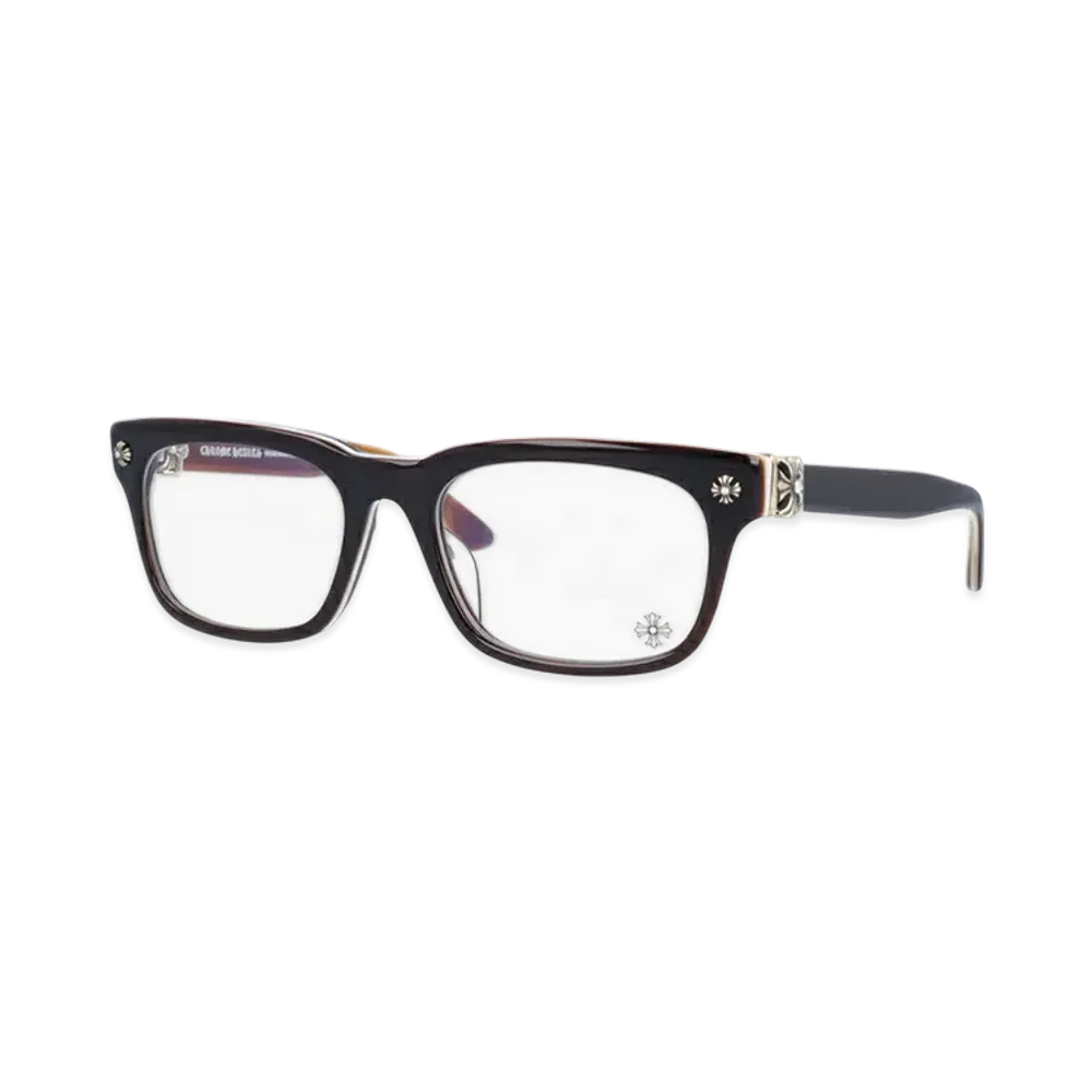 Chrome Hearts VAGILANTE 54 Square "Brown Bone Brown"