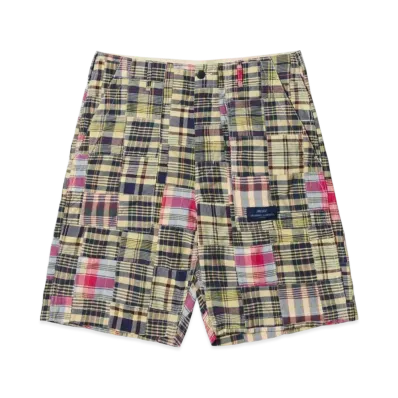 PALACE x ENGINEERED GARMENTS Patch Work Madras Short "Multi"