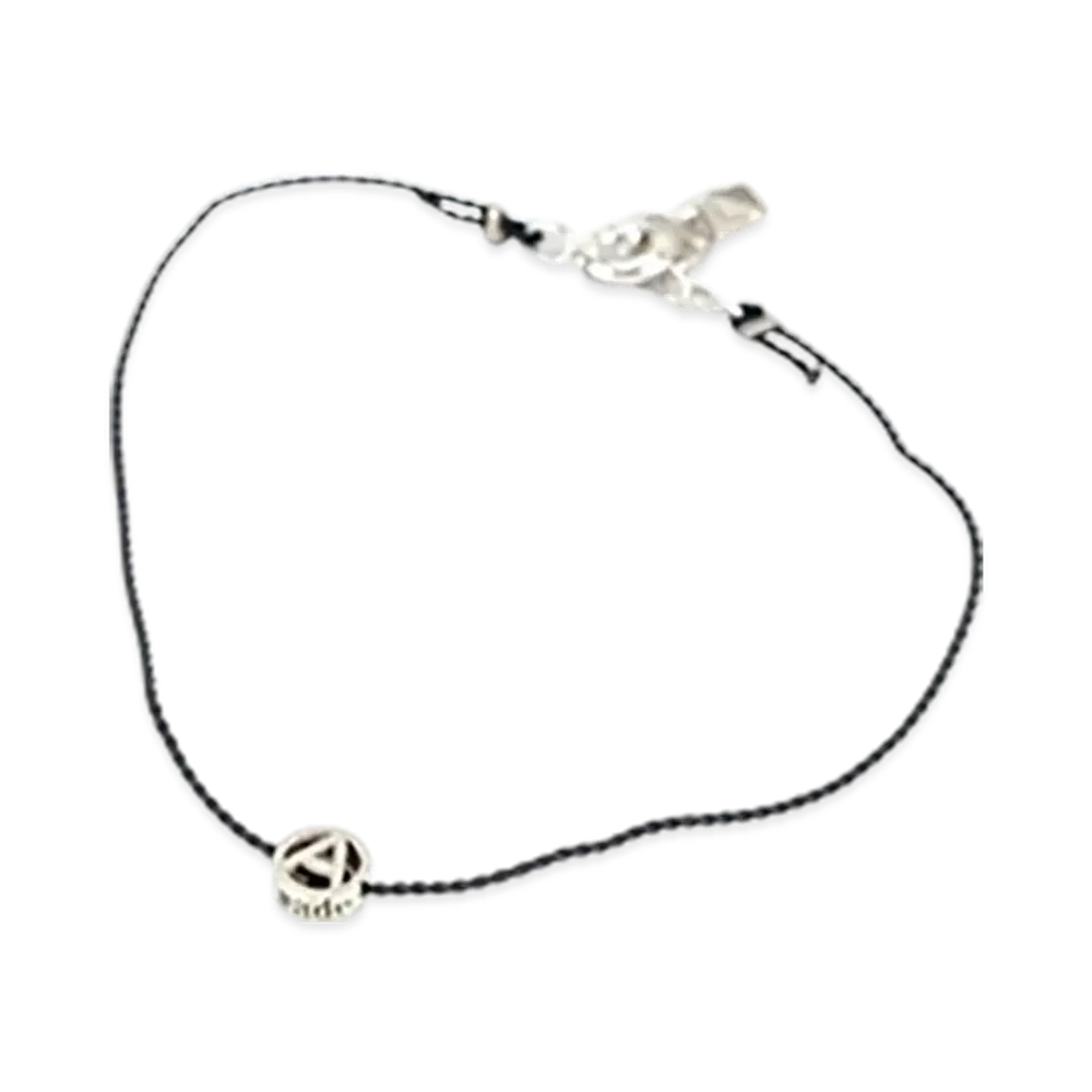 PHINGERIN Tiny A Bracelet "Black"