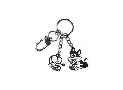Carhartt WIP Coffee Break Keychain "Black/White"