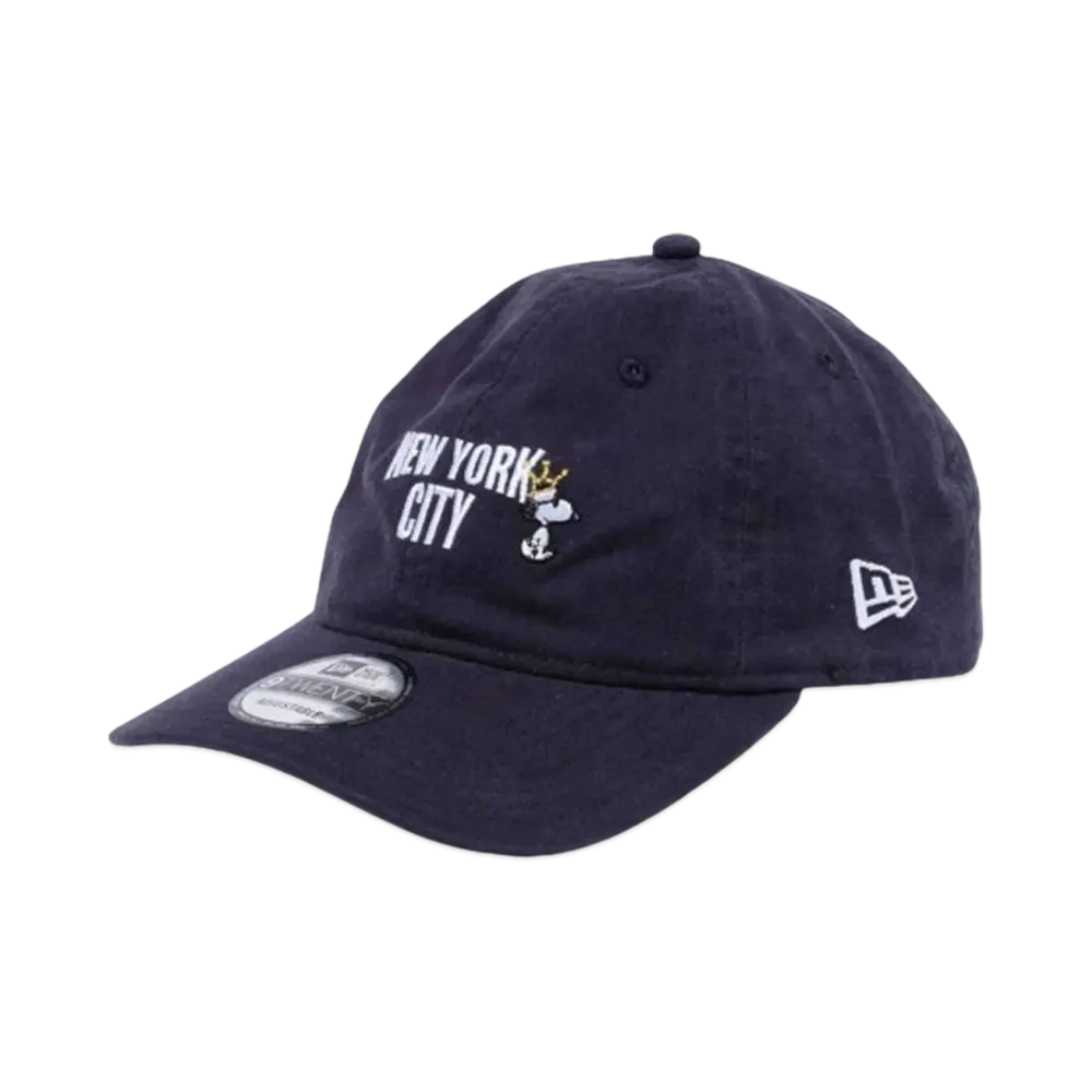 NEW ERA x PEANUTS 9Twenty New York City Jo Cool Crown "Navy"