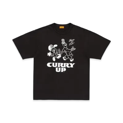 HUMAN MADE x CURRY UP x VERDY Graphic T-Shirt "Black"