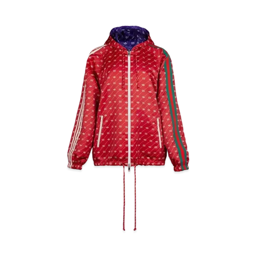 adidas Gucci Reversible Jacket "Red/College Purple"
