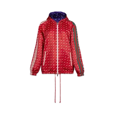 adidas Gucci Reversible Jacket "Red/College Purple"