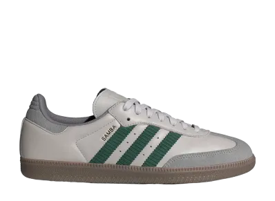 adidas Samba OG "Grey One/Collegiate Green"