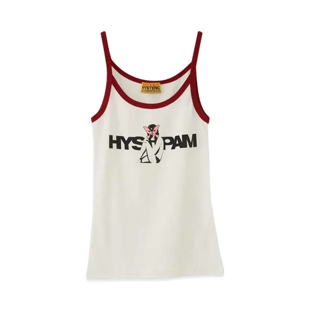 P.A.M. x HYSTERIC GLAMOUR Alien Girl Camisole "White"