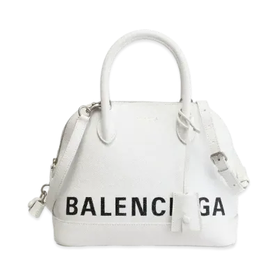 BALENCIAGA Ville Top Handle S "Blanc"