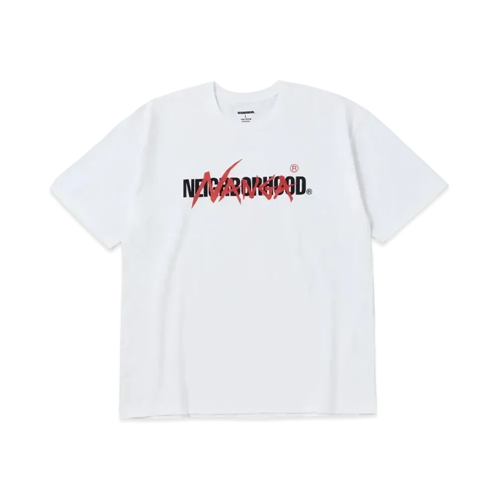 NEIGHBORHOOD x NANGA Tee SS "White"
