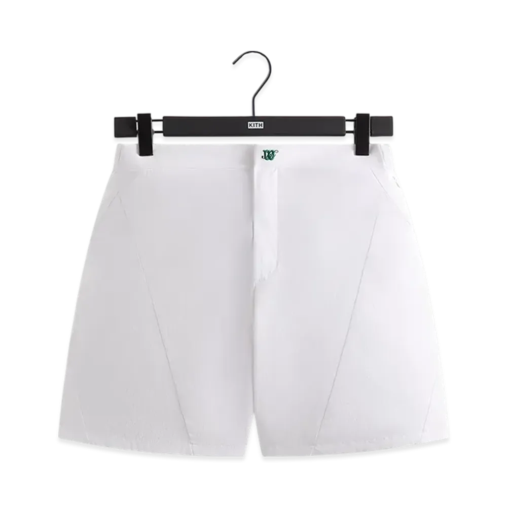 Kith x Wilson Fraser Court Short "White"