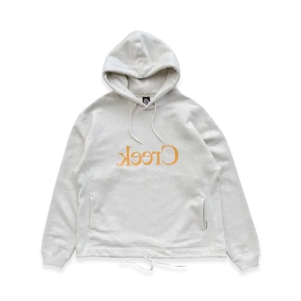 Creek Angler's Device x ALWAYTH Reverse Logo Hoodie "Ash Grey"