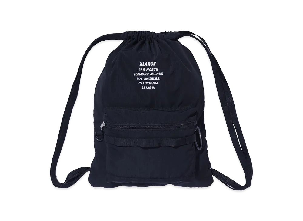 XLARGE Ripstop Knapsack "Black"