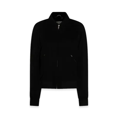 Maison Margiela Women's Wool Bomber Jacket "Black"