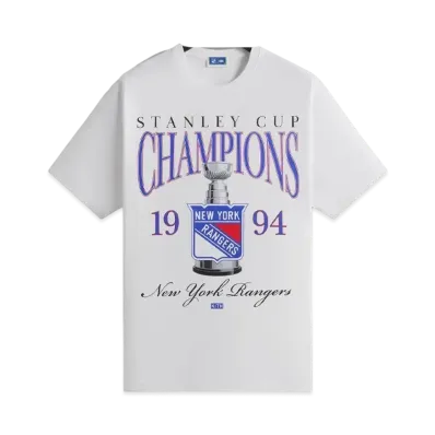 Kith x The New York Rangers Champion Vintage Tee "White"