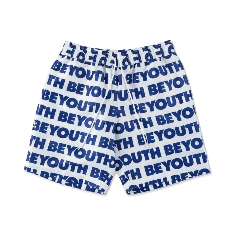 WIND AND SEA BE YOUTH (Pattern) Shorts "White"