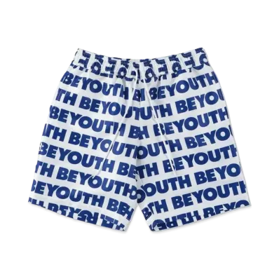 WIND AND SEA BE YOUTH (Pattern) Shorts "White"