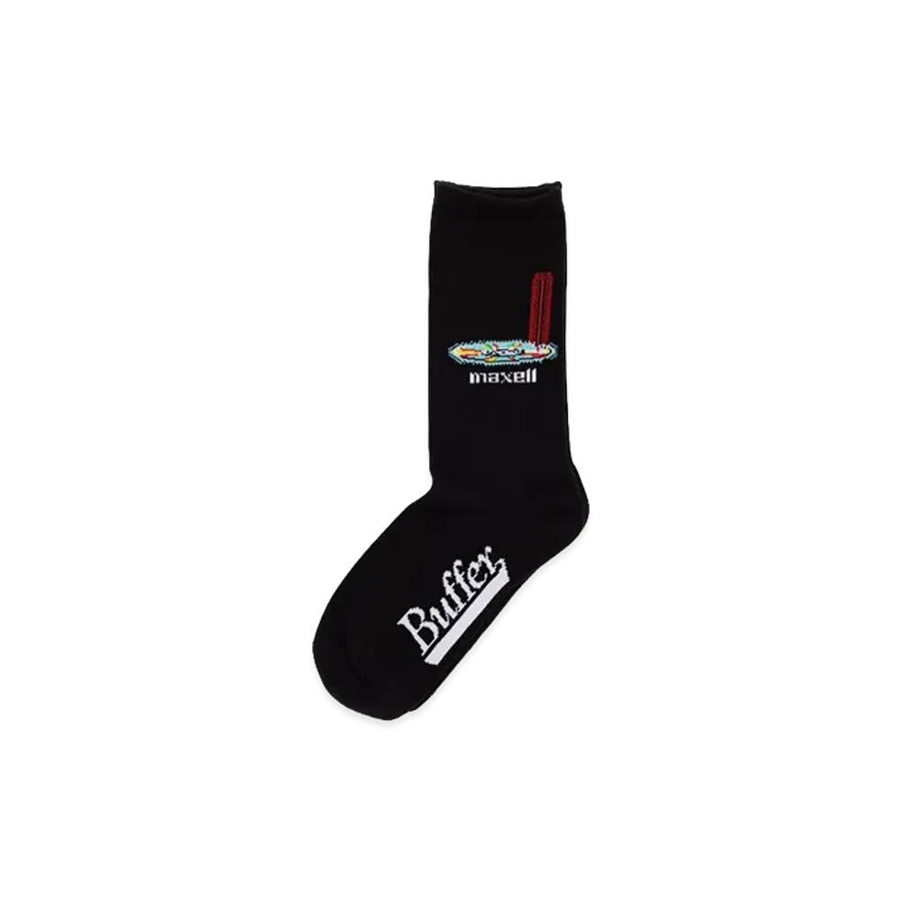 Buffer x Maxell Socks Maxell "Black"