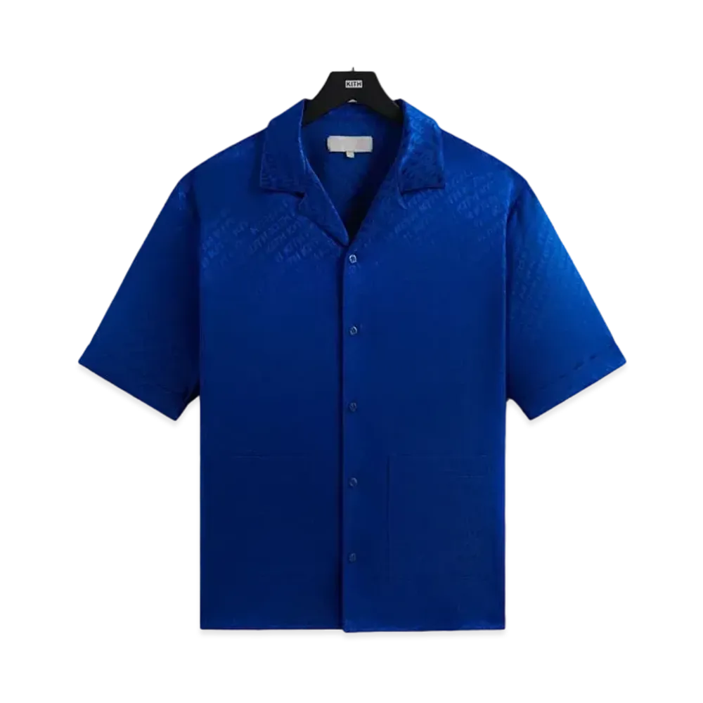 Kith Jacquard Faille Reade Shirt "Cyclone"