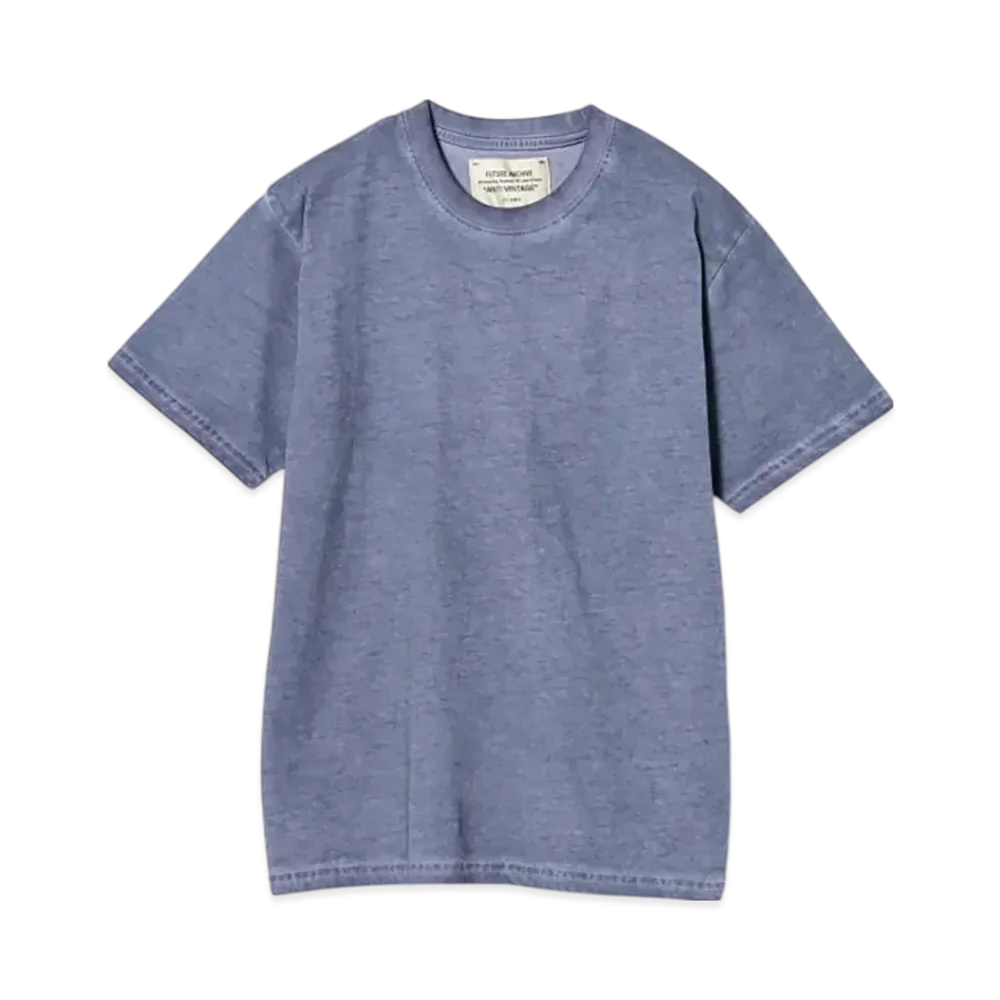 BEAMS FUTURE ARCHIVE Aging T-Shirt "FadeNavy"