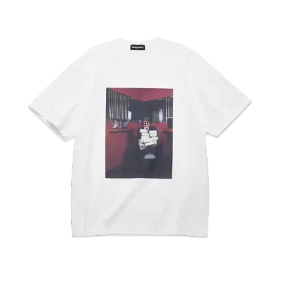 GOD SELECTION XXX Box Logo "Cash" Photo Tee GX-S26-ST-21 "White"