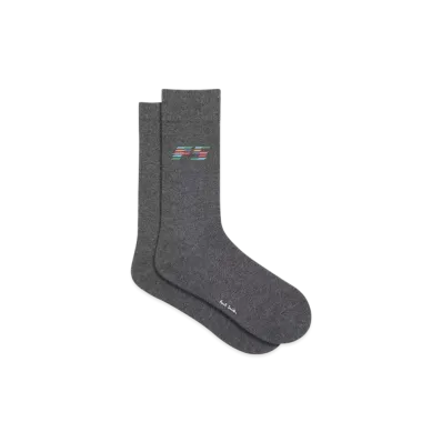 Paul Smith PS Logo Casual Socks "DarkGray"