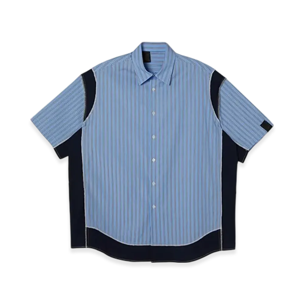 N.HOOLYWOOD Half Sleeve Shirt "Blue"