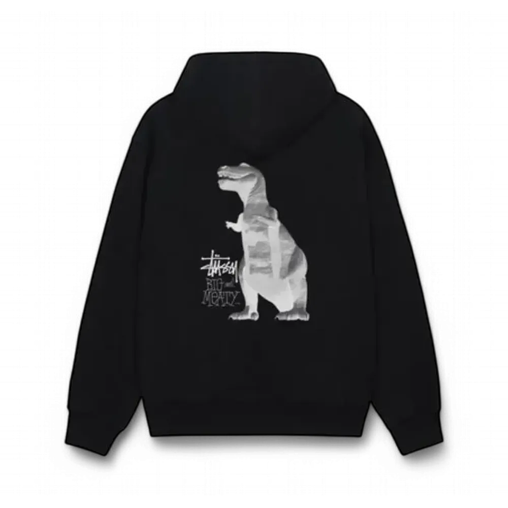 Stussy Big & Meaty Zip Hoodie "Black"