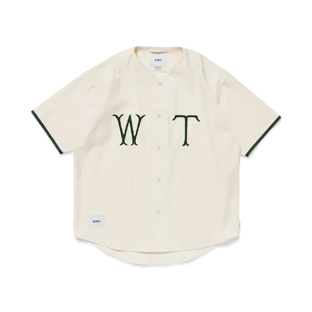WTAPS League / SS / Cotton. Satin. Spina "White"