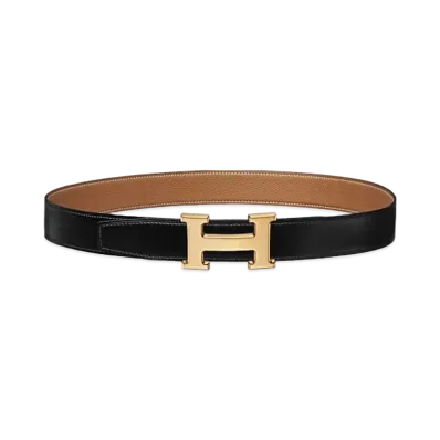 Hermes Reversible Belt "Black/Brown"