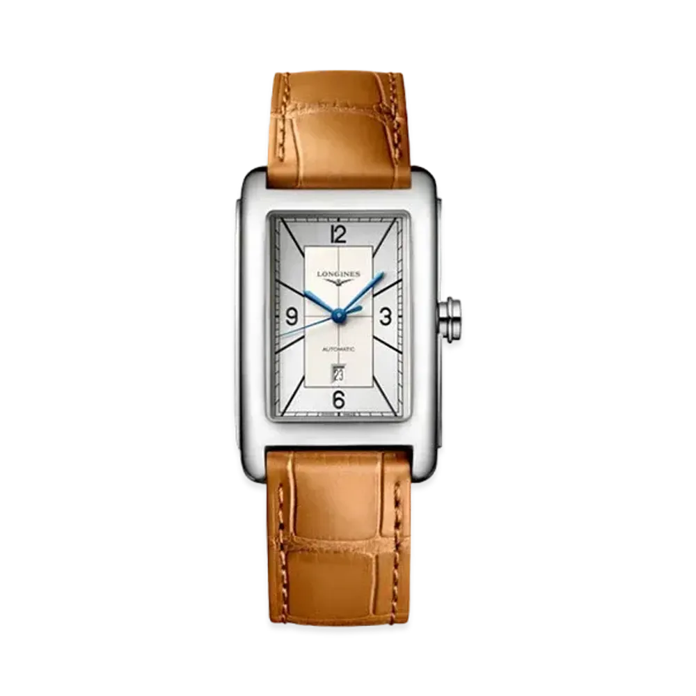 Longines Dolcevita 27.70 x 43.80 mm "Silver/Stainless Steel/Beige" L5.757.4.73.3