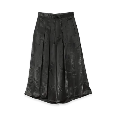 NEEDLES Hakama Pant - Acetate Sateen "Black"