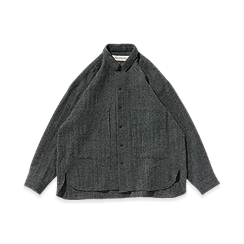 POLYPLOID Shirt Jacket C "Charcoal"