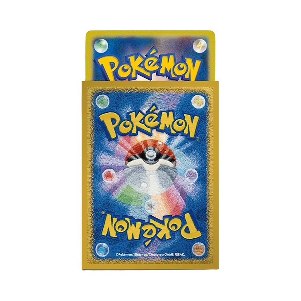 Pokemon Card Game Deck Shield Embroidery Design