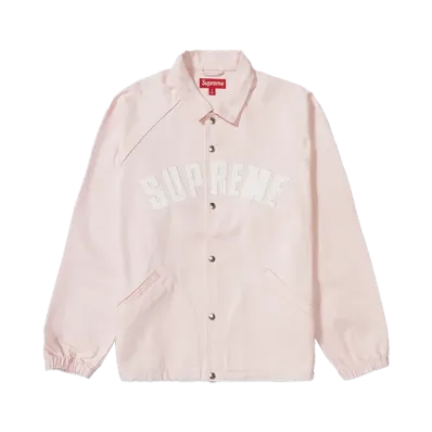 Supreme Arc Denim Coaches Jacket "Light Pink"