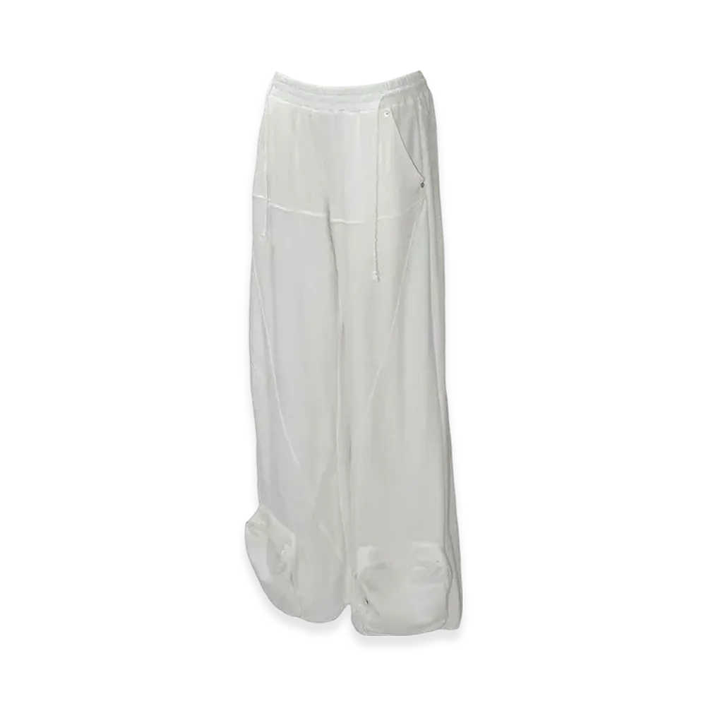 THEREDTHREAD S Pocket Pants Long "White"