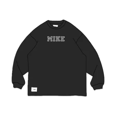 WTAPS Academy / LS / Cotton / MIKE "Black"