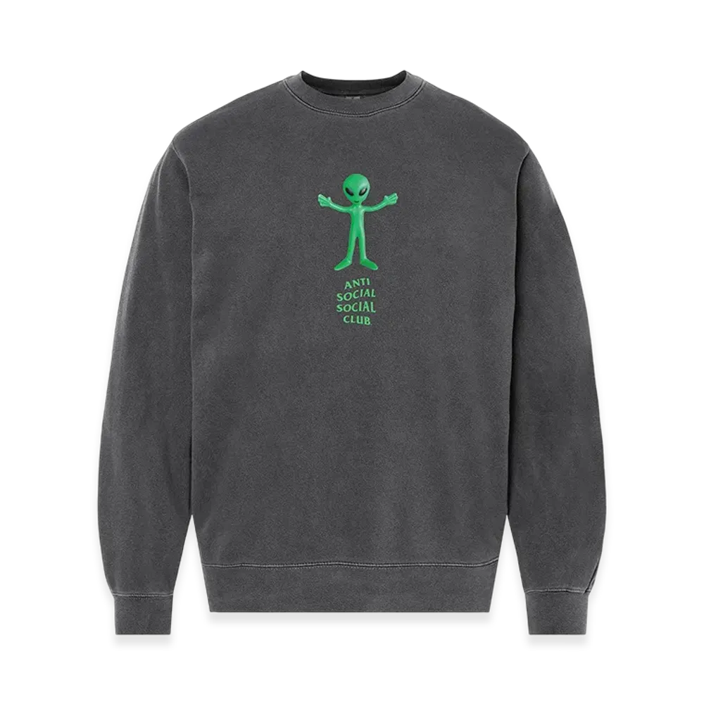 ANTI SOCIAL SOCIAL CLUB Alien Crewneck "Pigment Black"