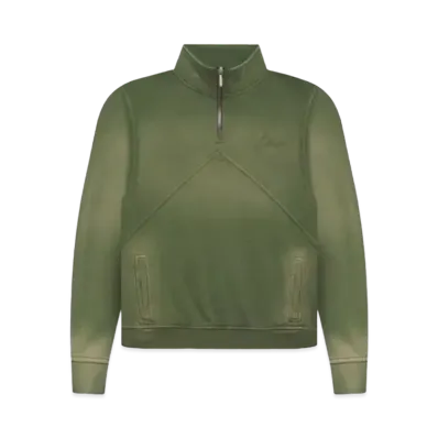 RHUDE Quarter Zip "Sundry Olive"
